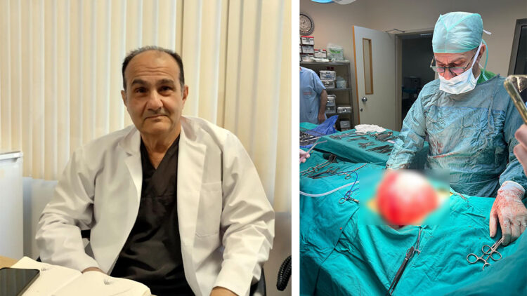 Kilolarından kurtulmak için doktora giden liseli kızın karnından 3,5 kilo ağırlığında kist çıktı