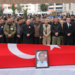 Kaza şehidi polis memuru, Elazığ’da son yolculuğuna uğurlandı