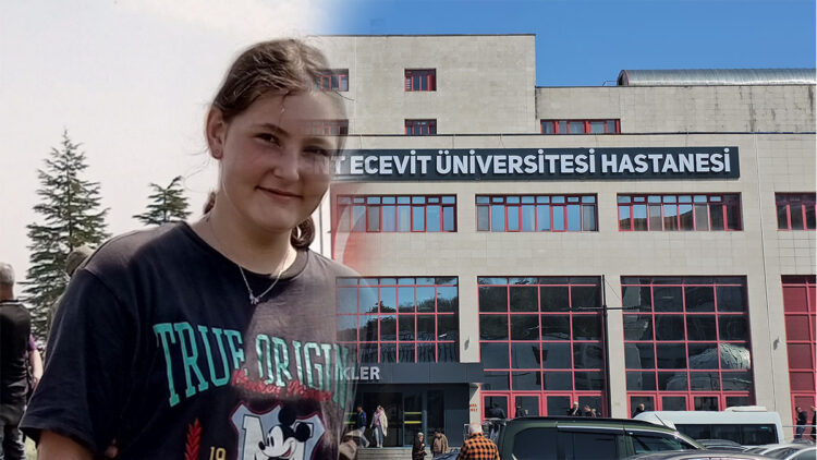 Menenjit şüphesiyle tedaviye alınan 14 yaşındaki Çağla, entübe edildi