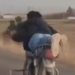 Motosikleti yüzüstü yatarak kullanan sürücüye 88 bin TL ceza
