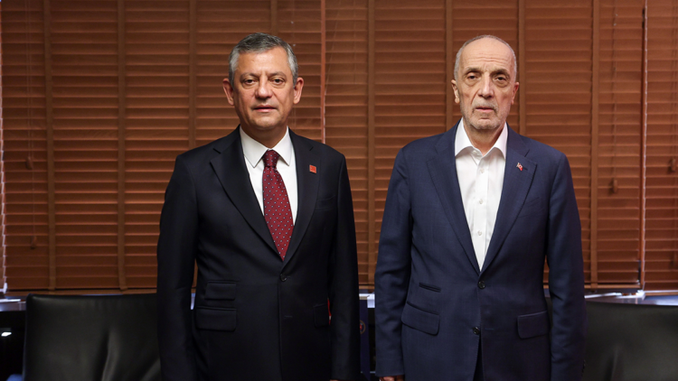 Özgür Özel, TÜRK-İŞ Genel Başkanı Atalay'ı ziyaret etti