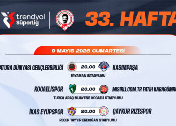Süper Lig’de 33’üncü haftanın programı açıklandı