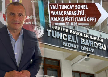 Tunceli Barosu’ndan Tuncay Sonel’in isminin cadde ve sokaklardan kaldırılması için başvuru