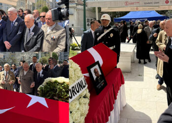 Mehmet Haberal, yakın dostu Hüsamettin Cindoruk’u son yolculuğunda yalnız bırakmadı