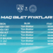 Zecorner Kayserispor-Fenerbahçe maçının bilet fiyatları belli oldu
