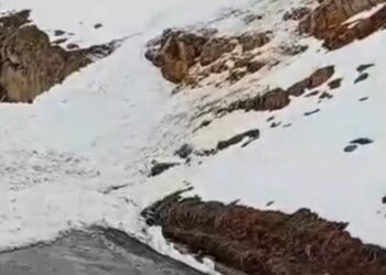 Şırnak’ta çığ düşen kara yolu ulaşıma kapandı