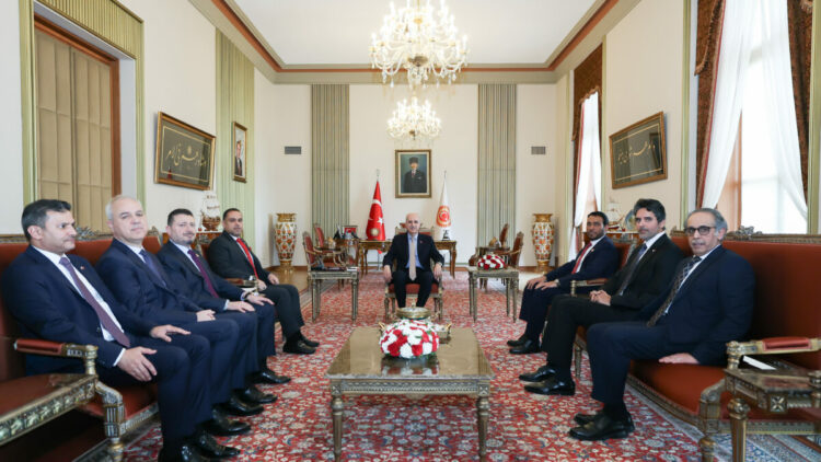 TBMM Başkanı Kurtulmuş, büyükelçileri kabul etti