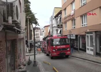Baca yangını büyümeden söndürüldü