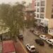 Osmaniye’de yağmur ve dolu etkili oldu, toz taşınımı görüşü düşürdü