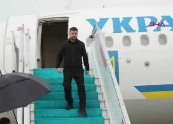 Ukrayna Devlet Başkanı Zelenskiy İstanbul'a geldi