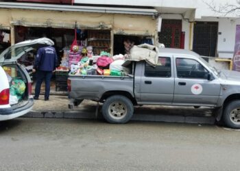 Ordu’da son kullanım tarihi geçmiş 4 kamyonet dolusu gıda ürününe el konuldu