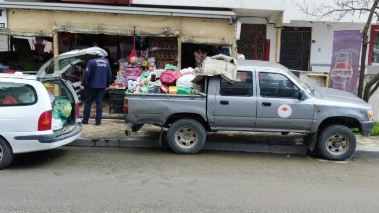 Ordu’da son kullanım tarihi geçmiş 4 kamyonet dolusu gıda ürününe el konuldu