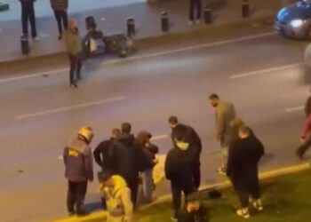 Ümraniye'de otomobilin çarptığı yaya hayatını kaybetti