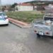 Üç tekerlekli elektrikli motosikletten düşen yolcu yaralandı