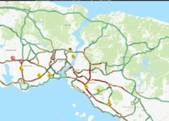 İstanbul'da haftanın ilk iş gününde trafik yoğunluğu