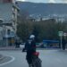 Polis yeleği giyip, plakasız motosiklet ile drift atan sürücüye 365 bin lira ceza