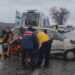 Çorum'da iki otomobil kafa kafaya çarpıştı: 3 yaralı