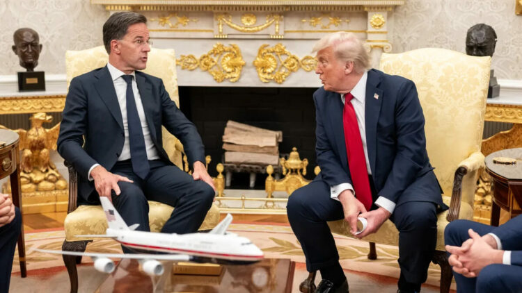 ABD Başkanı Trump, NATO Genel Sekreteri Rutte ile Beyaz Saray'da görüştü