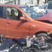 Motosiklet sürücüsünün öldüğü kaza kamerada