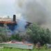Çanakkale’de yangın çıkan villa kullanılamaz hale geldi