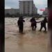 Cizre’de sağanak; cadde ve sokaklar göle döndü
