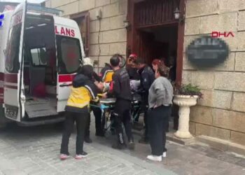 Depoya inmeye çalışırken düşüp yaralandı