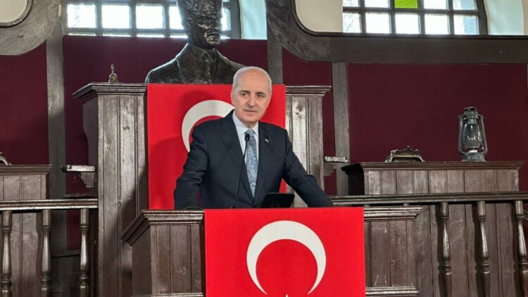 TBMM Başkanı Kurtulmuş: Bu coğrafyada ayakta durmak istiyorsak bir ve beraber olacağız