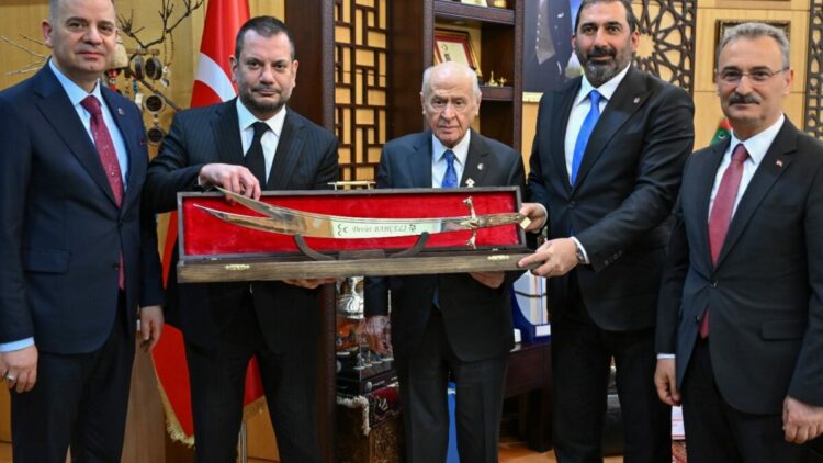 Ertuğrul Doğan’dan Bahçeli’ye ziyaret