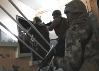 Şırnak merkezli DEAŞ operasyonunda 9 gözaltı