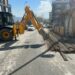 Avcılar'da yolu işgal eden inşaat demirlerine ceza
