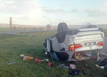 Kırklareli'de iki otomobil çarpıştı; 1 ölü, 4 yaralı