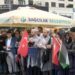 İsrail'in Filistinli mahkumlar hakkında aldığı idam kararı Bağcılar'da protesto edildi