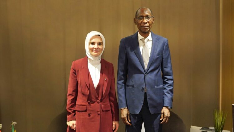Bakan Göktaş, Senegal Dışişleri Bakanı Niang ile bir araya geldi