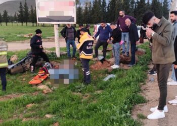 Mardin’de devrilen motosikletin sürücüsü öldü