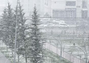 Sivas'ta kar yağışı