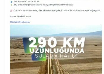Bakan Yumaklı: Koyunbaba Barajı Sulaması'nda çalışmalar aralıksız sürüyor