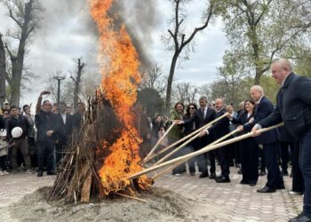 Edirne'de ertelenen Nevruz Bayramı kutlamaları yapıldı