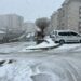 Yüksekova, kar yağışıyla beyaza büründü