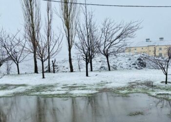 Siirt’in yüksek kesimlerinde kar yağışı