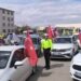 Iğdır’da yüzlerce araçlık konvoyla İran’a destek verildi