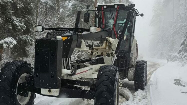 Erzurum, Kars ve Muş'ta 160 mahalle ve köy yolu ulaşıma kapandı