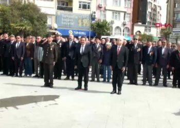 Atatürk'ün Burhaniye'ye gelişinin 92. yıl dönümü törenle kutlandı