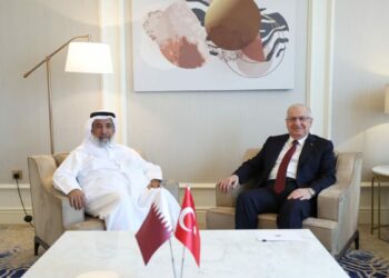 Bakan Güler, Katar Evkaf ve Şeriye Bakanı Al Ghanem ile görüştü