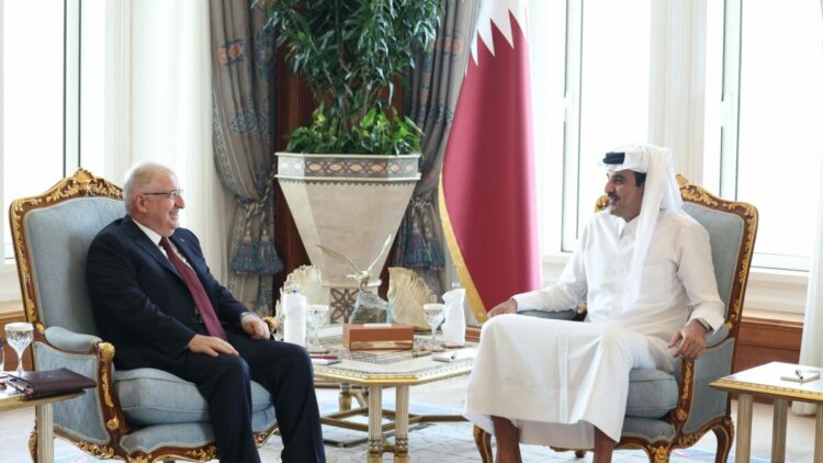 Bakan Güler, Katar Emiri Al Thani tarafından kabul edildi