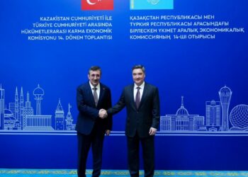 Cumhurbaşkanı Yardımcısı Yılmaz, Kazakistan Başbakanı Bektenov ile görüştü