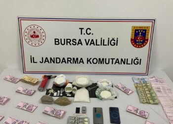 Bursa'da uyuşturucu operasyonu; 2 tutuklama