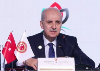 TBMM Başkanı Kurtulmuş: Ortadoğu'da kalıcı huzurun yolu iki devletli siyasi ufkun hayata geçirilmesini gerektirmektedir