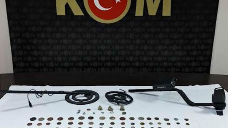 İzmir'de 'tarihi eser' operasyonu; 1 gözaltı
