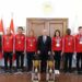 Bakan Güler, TSK Spor Gücü personeli ile bir araya geldi