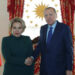 Cumhurbaşkanı Erdoğan, Rusya Federasyonu Meclis Başkanı Valentina Matviyenko'yu kabul etti